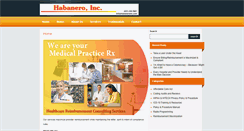 Desktop Screenshot of habaneroinc.com